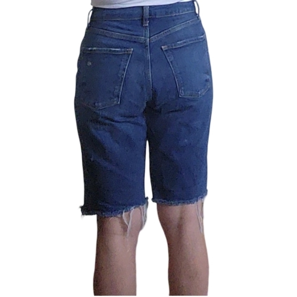Denim Cut Off Shorts Old Navy Sky-hi Straight Extra High Rise - Picture 4 of 4